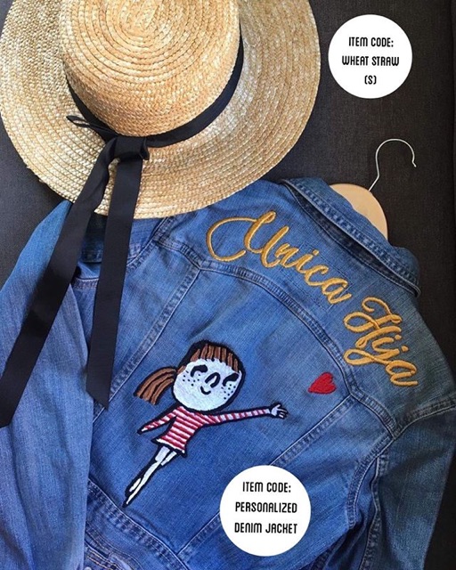 personalized denim jacket