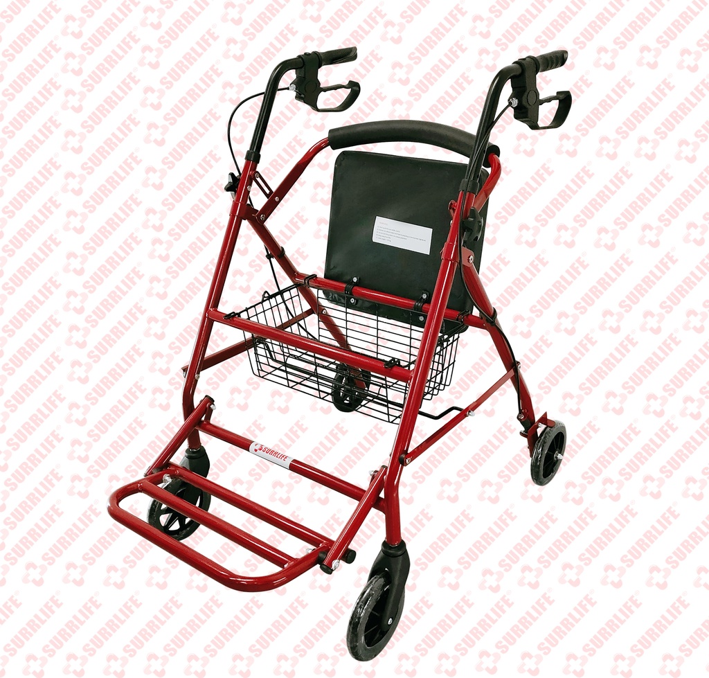 SURRLIFE ROLLATOR WITH FOOTREST, WITH WHEELS Shopee Philippines