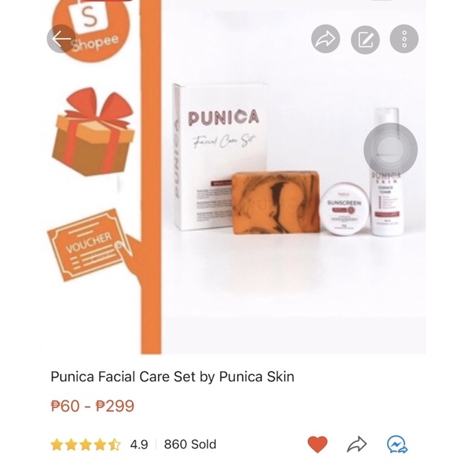 Punica Facial Care Set by Punica Skin