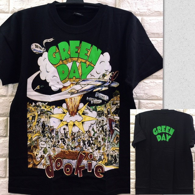 Green Day Dookie Band Shirt Shirt V1 For Men Women Unisex Shopee