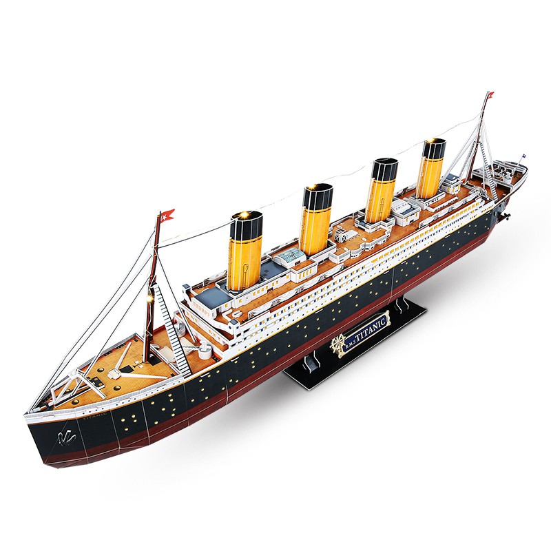 3d Puzzle Led Edition Titanic Diy 