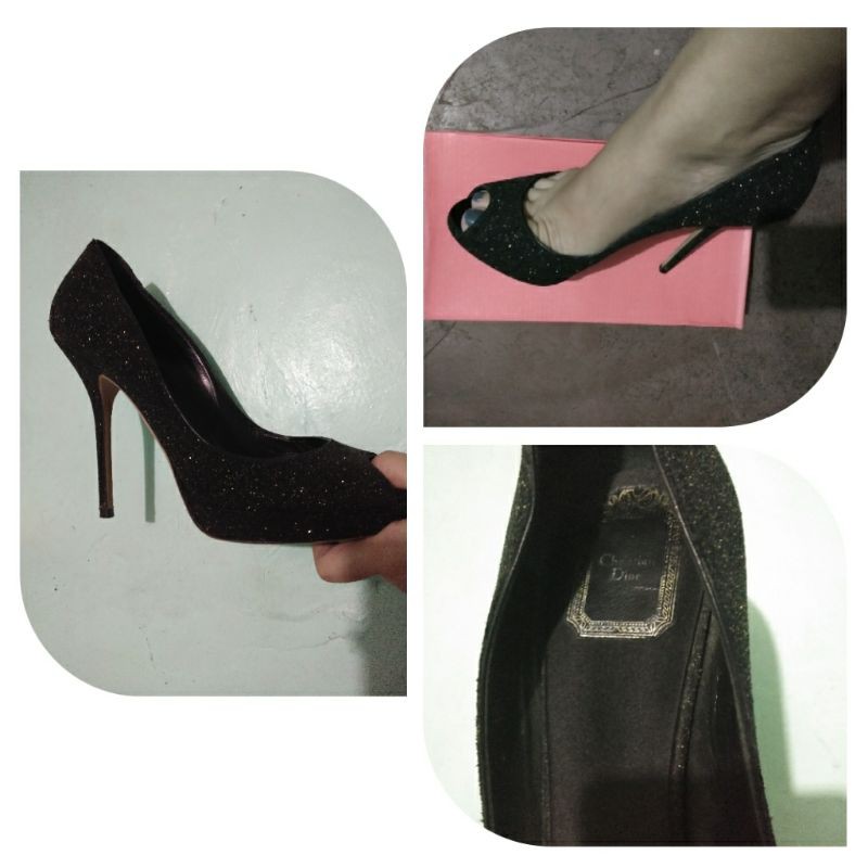 dior high heels