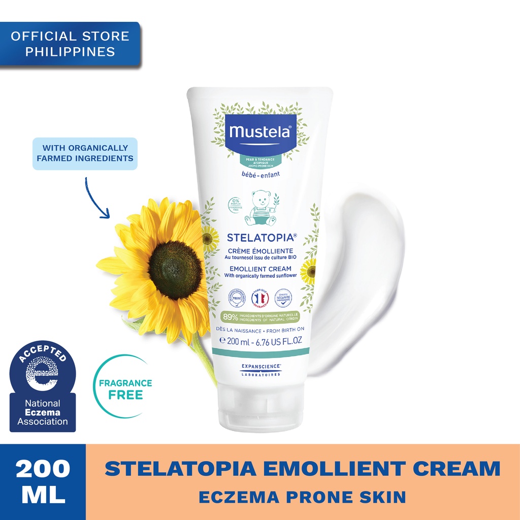 Mustela Stelatopia Emollient Cream 0ml Naturalness Shopee Philippines