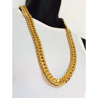 G WOLF 4mm Curb Chain Gold Necklace Cuban Curb Chain for Men 18k Saudi Gold Necklace Pawnable Origin #6