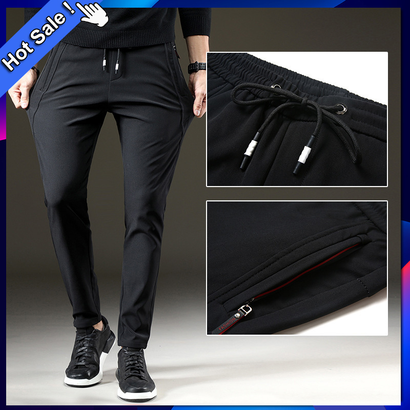 mens sweatpants with zipper pockets