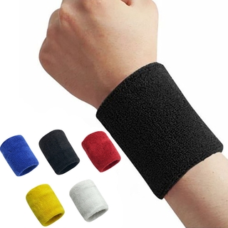 Details about   1pcs Unisex Cotton Wrist Wristband Sports Sweatband Sweat Band Yoga Basketball#G