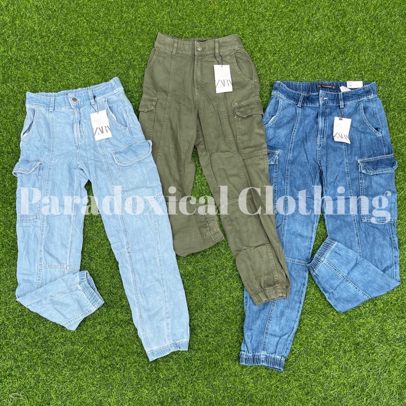cargo zara pants