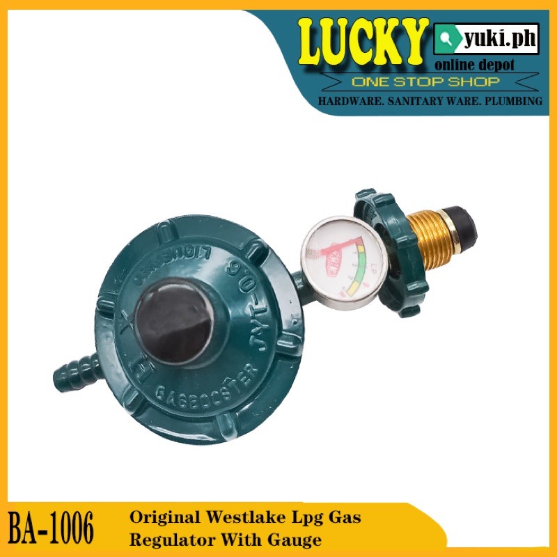 BA1006 ORIGINAL WESTLAKE LPG GAS REGULATOR WITH GUAGE Shopee Philippines