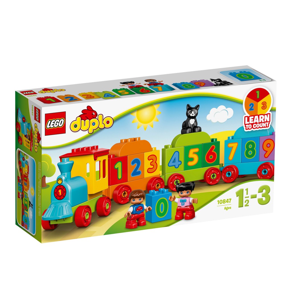 duplo number train set