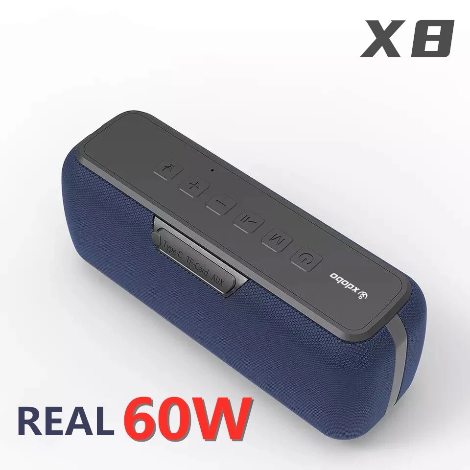 100XDOBO X8 Bluetooth Speaker Big Power 60W Wireless Column Waterproof
