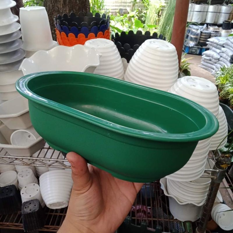 Oval Bonsai  Pot  small size COD Shopee  Philippines