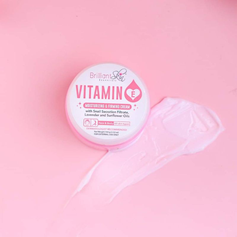 BRILLIANT SKIN ESSENTIALS VITAMIN E Moisturizing and Firming Cream