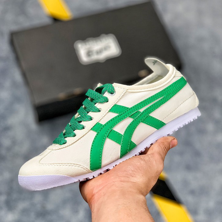 asics tiger green