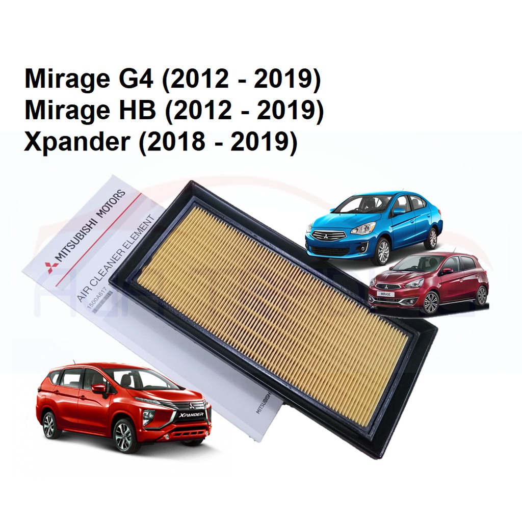 Air Filter for Mitsubishi Mirage G4/HB (2012up), Xpander (2018up