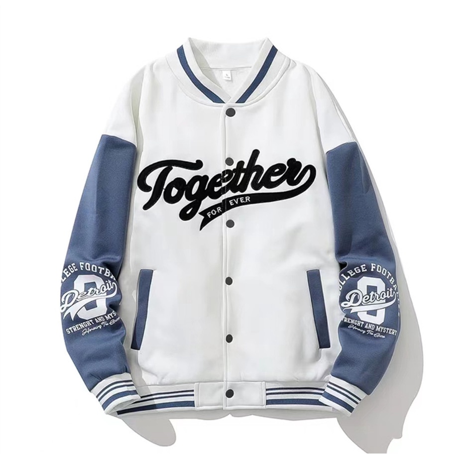 HUILISHI Unisex cotton  baseball jacket