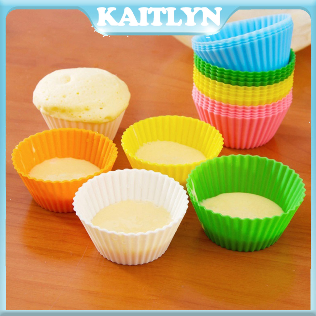 5 Pcs Nonstick Cake Muffin Cupcake Liner Baking Cups Shopee Philippines