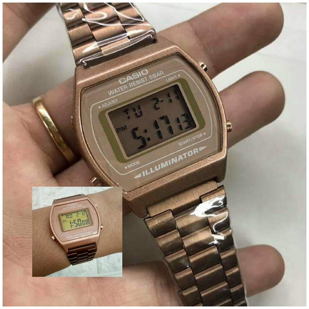 casio b640 gold