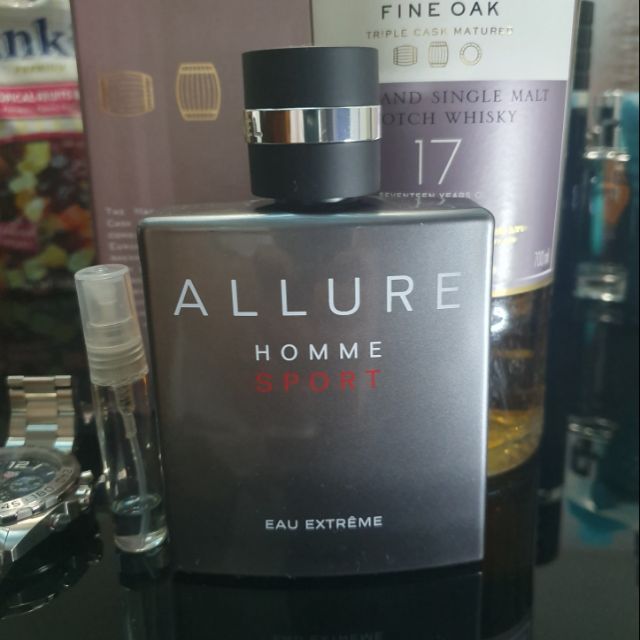 Allure Homme Sport eau extreme 5ml decant | Shopee Philippines