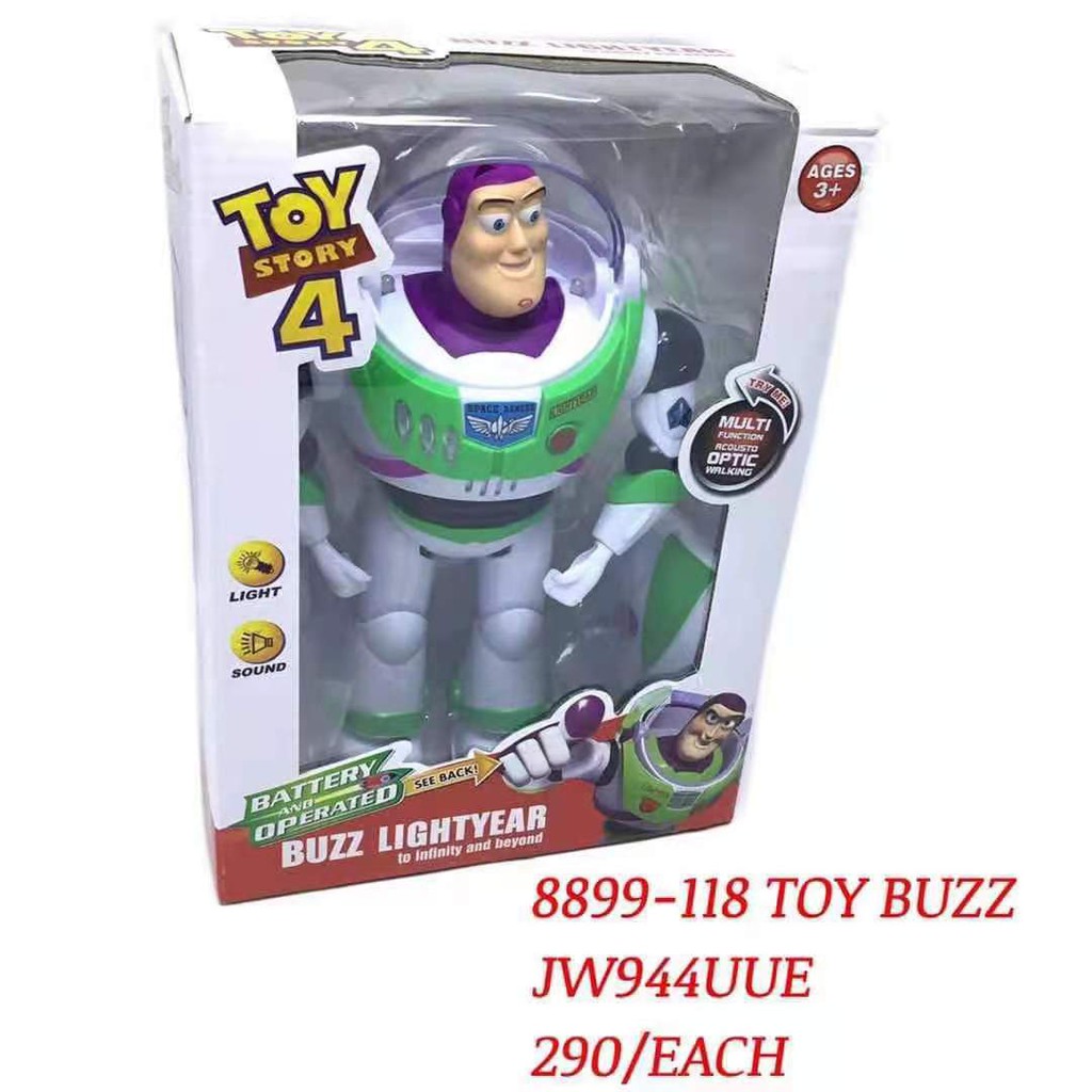 Toy Story toys Buzz Lightyear Moving Action Figure with Lights and