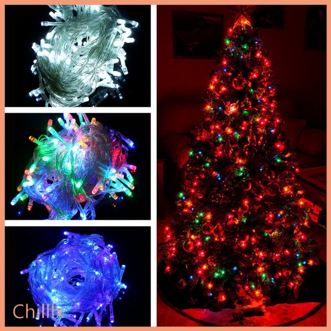 30M 300 LED Christmas String Lights Wedding Xmas Party Indoor Outdoor Lamp Decor 