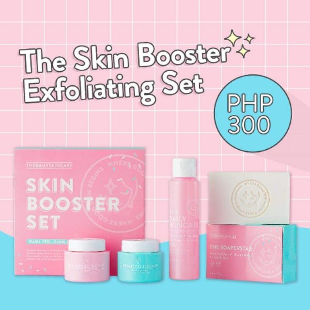 the daily skincare skin booster set