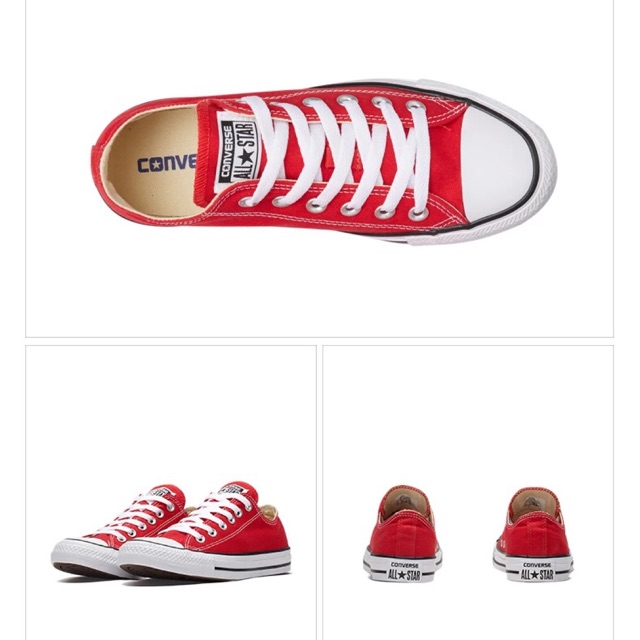 granske Søgemaskine optimering minimum Converse low cut red shoes size 35-45 | Shopee Philippines