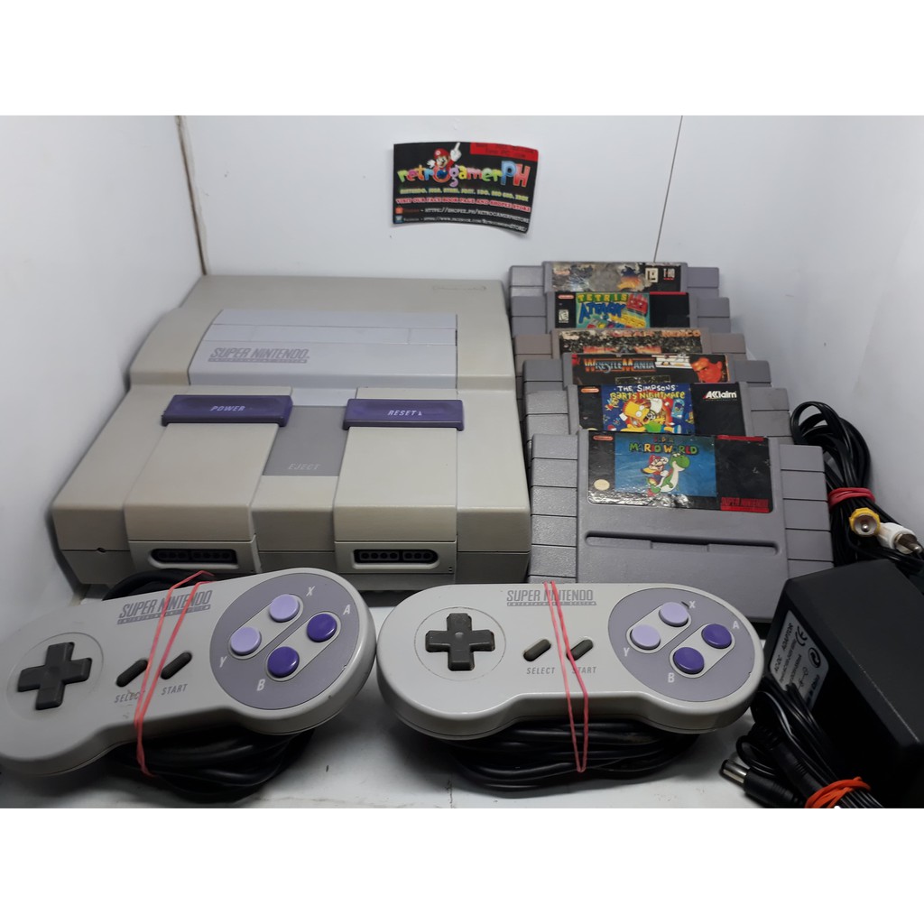 snes console