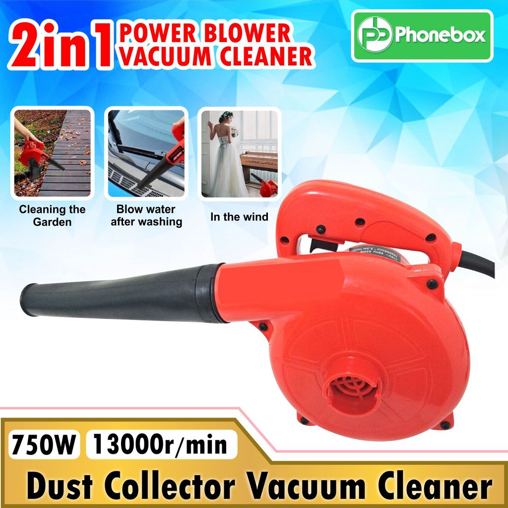 Electric Hand Operated Blower Vacuum For Cleaning Cpu750w Shopee