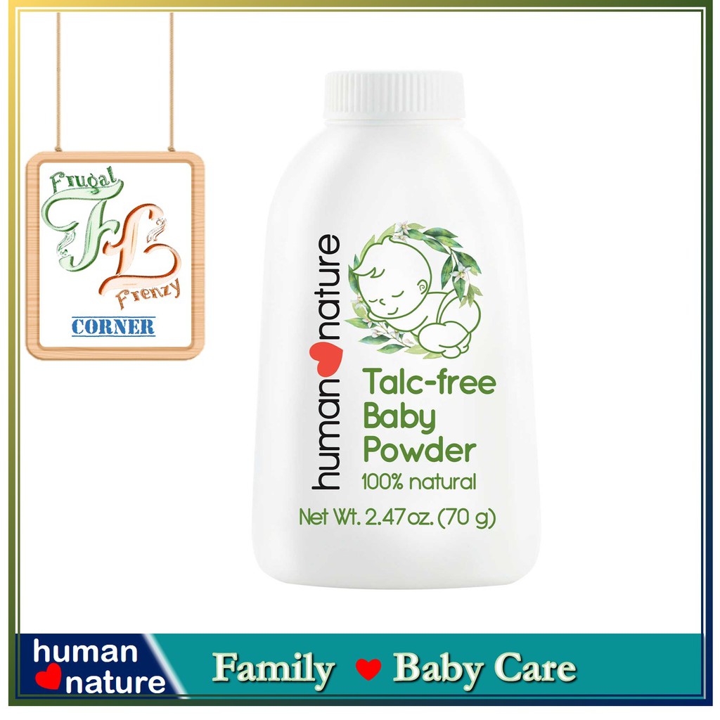 human nature baby powder
