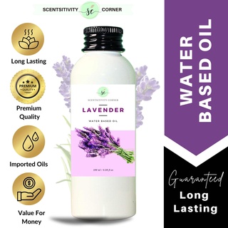 LAVENDER - 100% Concentrated Water Based Oil for humidifier  - (Guaranteed Long Lasting Scent)