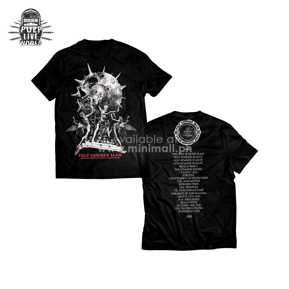 pulp summer slam 2020 t shirt