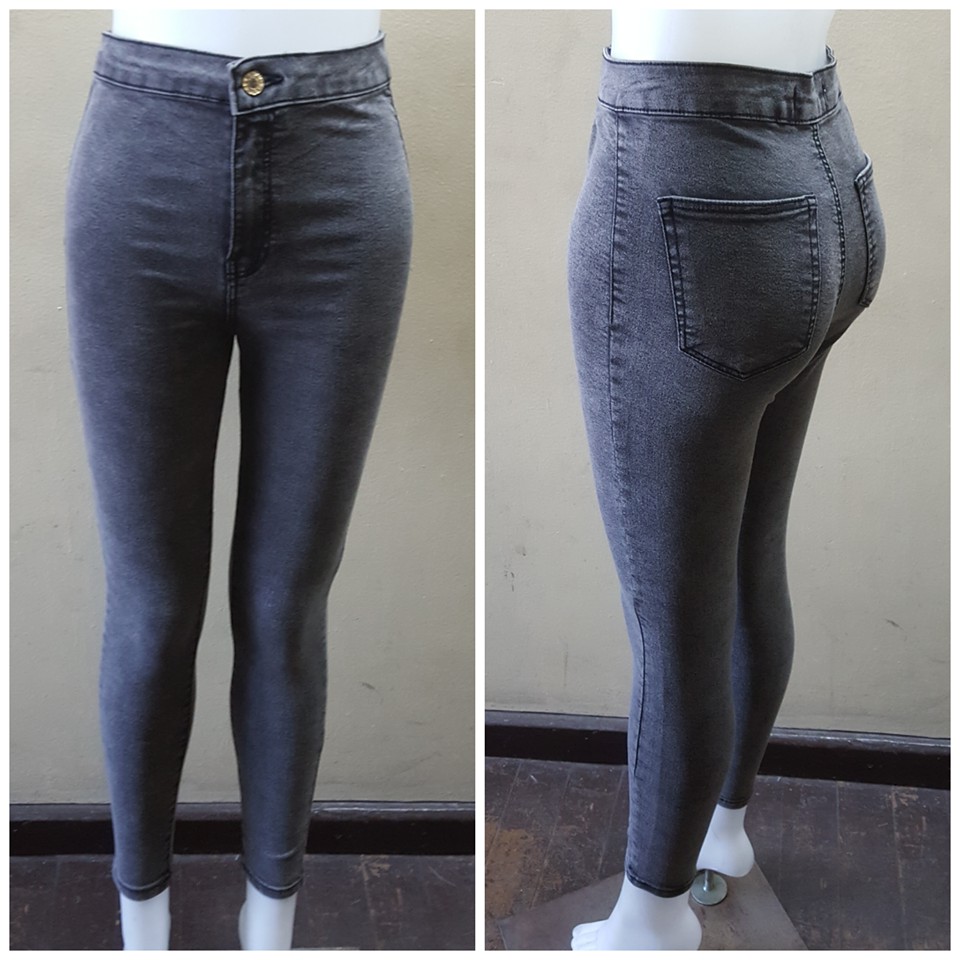 jeans high waist bershka