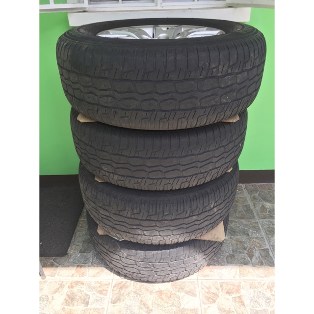 Stock Tires and Mags Yokohama Montero Sport 2013 Shopee Philippines