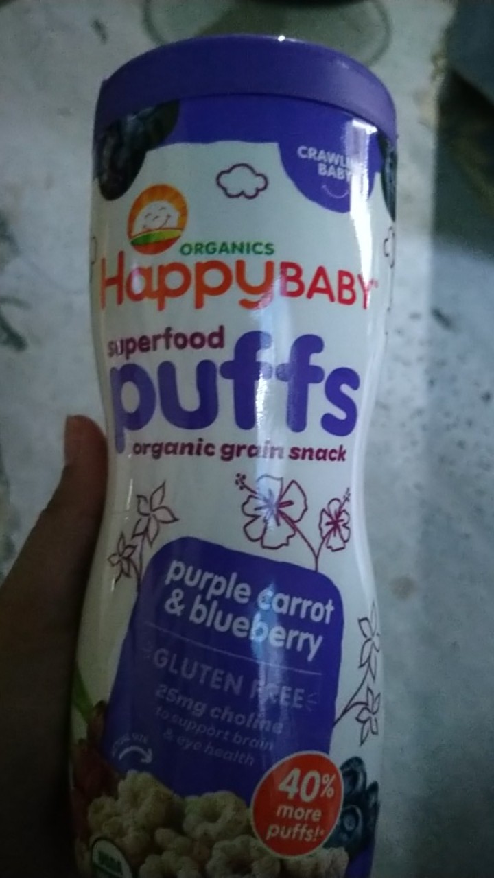 best organic baby puffs