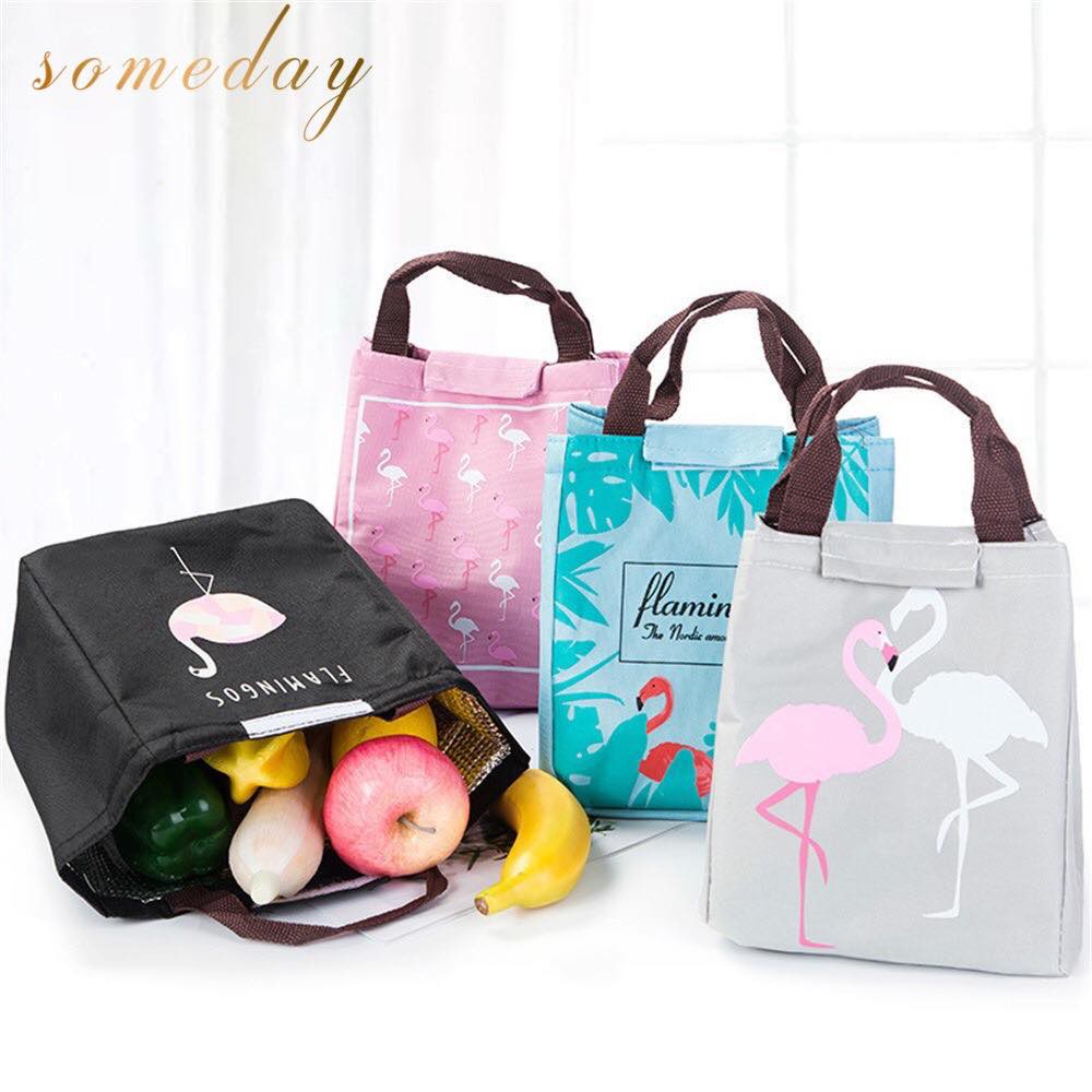 flamingo cooler bag