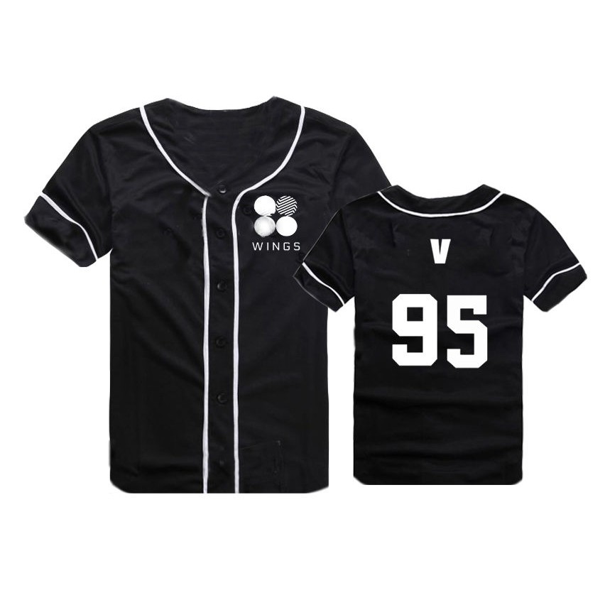 baseball jersey button down shirt