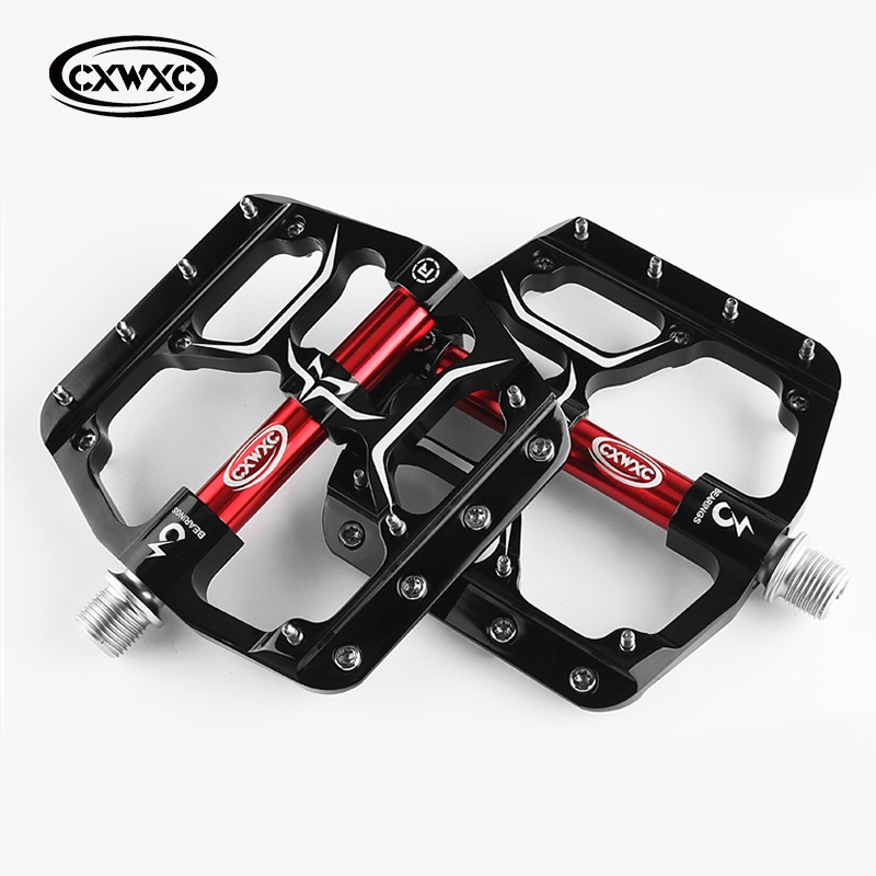 red mountain bike pedals