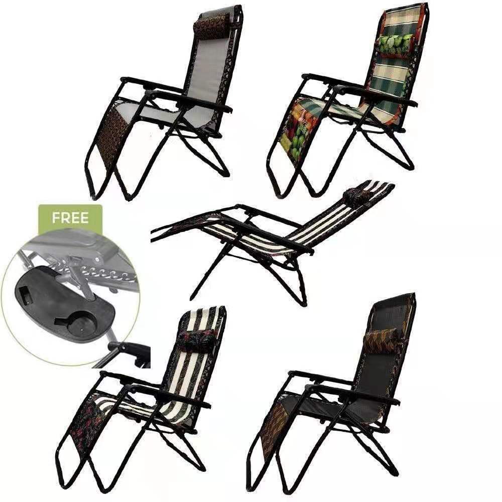 Folding Chair Folding Bed Zero Gravity Chair Random Color Free