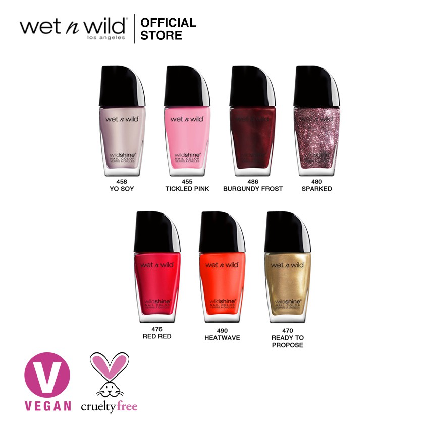 WET N WILD Wild Shine Nail Color | Shopee Philippines