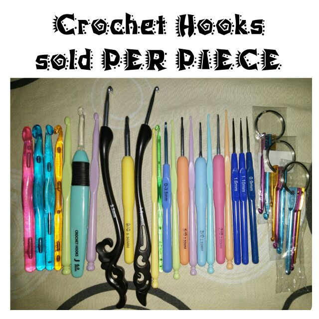 Crochet Hooks per piece (part 3) Shopee Philippines