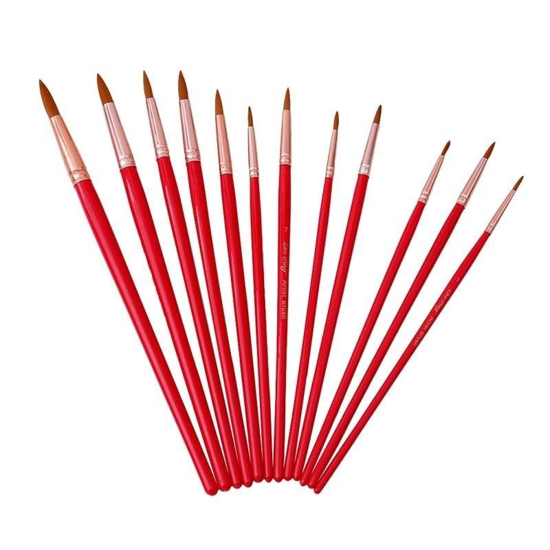 Artist Paint Brushes Fine Paint Brush Acrylic Painting Sets | Shopee ...