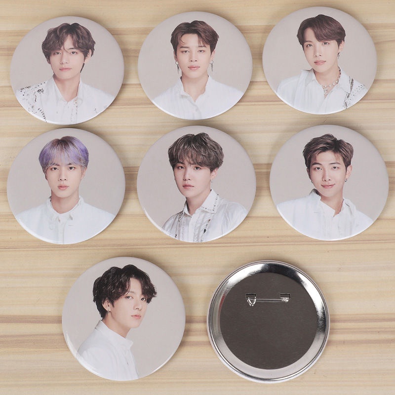 (Bago)BTS with the same Final Seoul Encore field badge Bulletproof Youth League twisted egg brooch