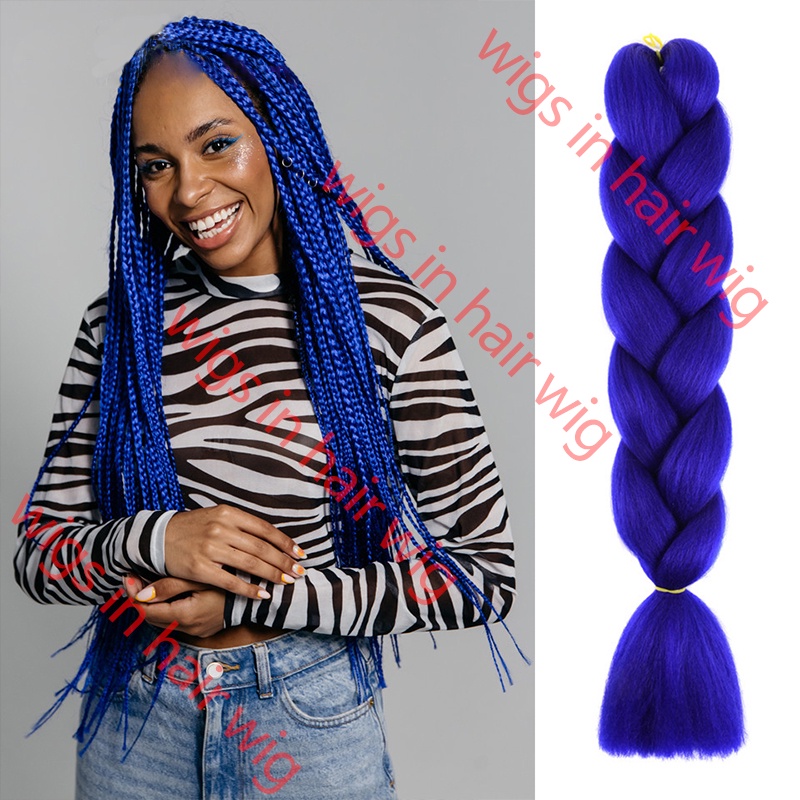 A1-A40】24 Inch Jumbo Braids Hair Extension Wigs Synthetic Braiding Hair  Jumbo Braids Yaki Hair Extension Wig | Shopee Philippines