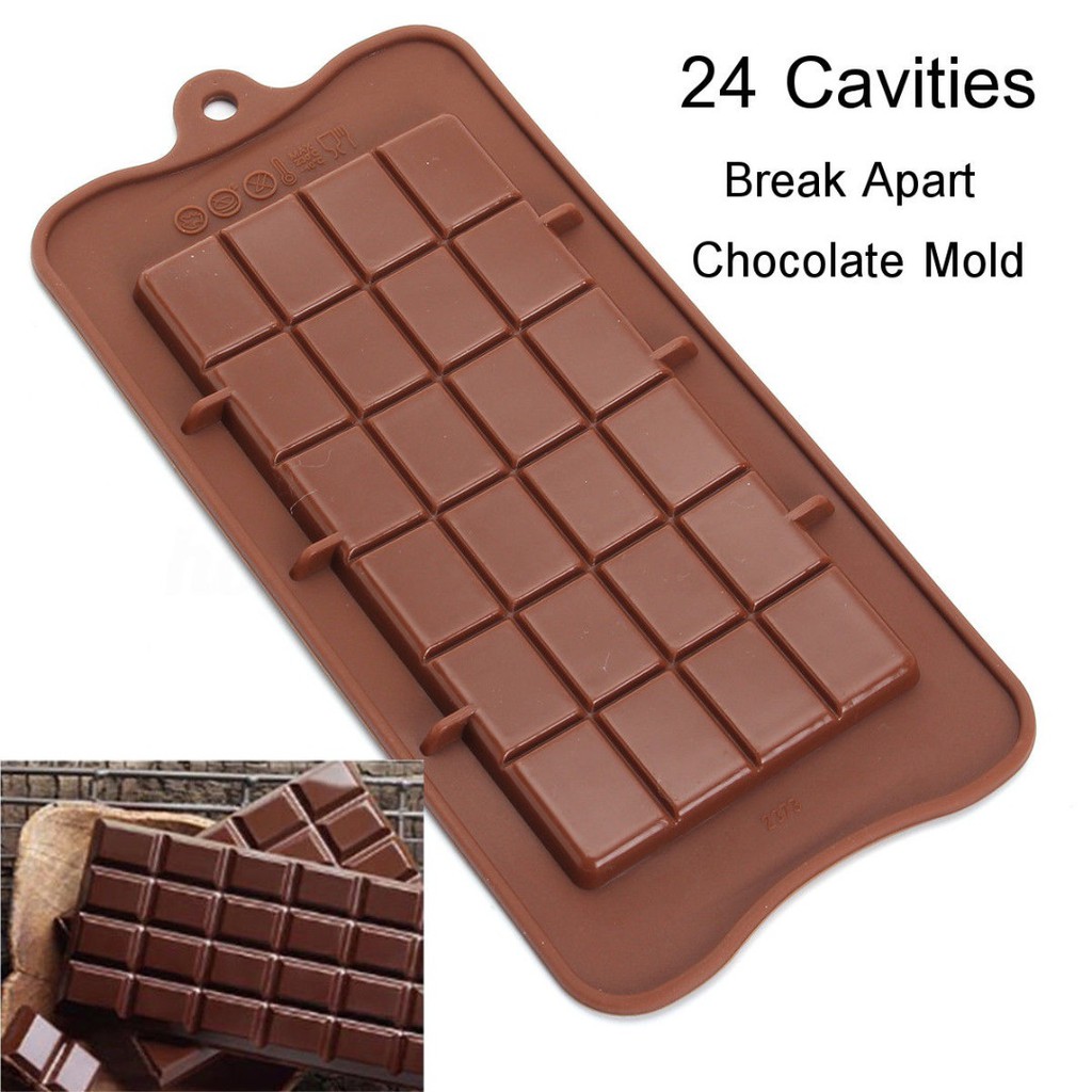 square chocolate mold