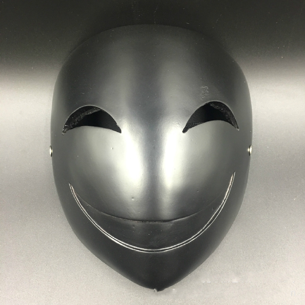 Cartoon Anime Black Bullet Peripheral Resin Mask Leech Shadow Halloween Masquerade Cosplay Props Accessories Joker Mask Gift Shopee Philippines - dark predator mask roblox