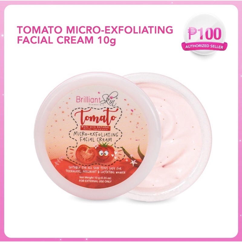 Brilliant Tomato Micro Exfoliating Cream 10g Shopee Philippines