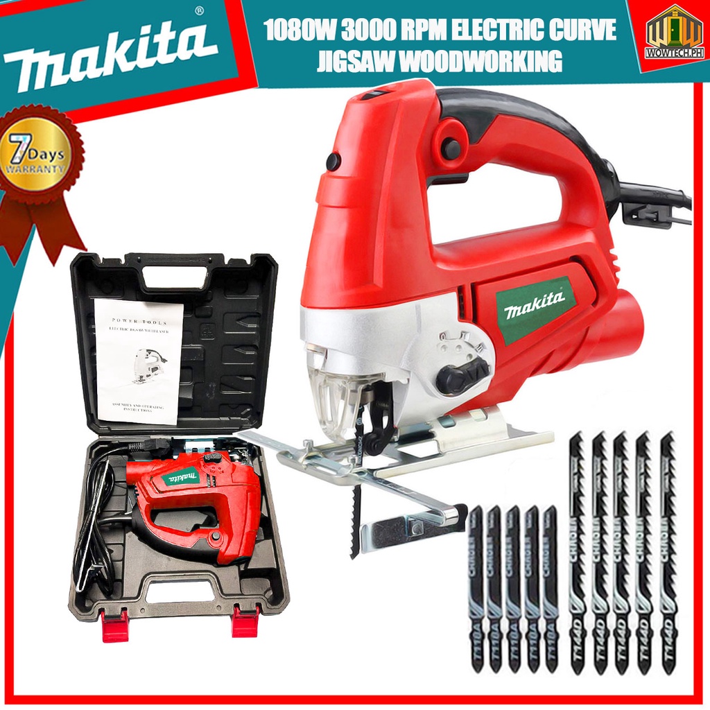 Makita Electric Jigsaw Power Tools Hand Tools Jigsaw Carpentry Miter Saw Carpenter Tools Wood
