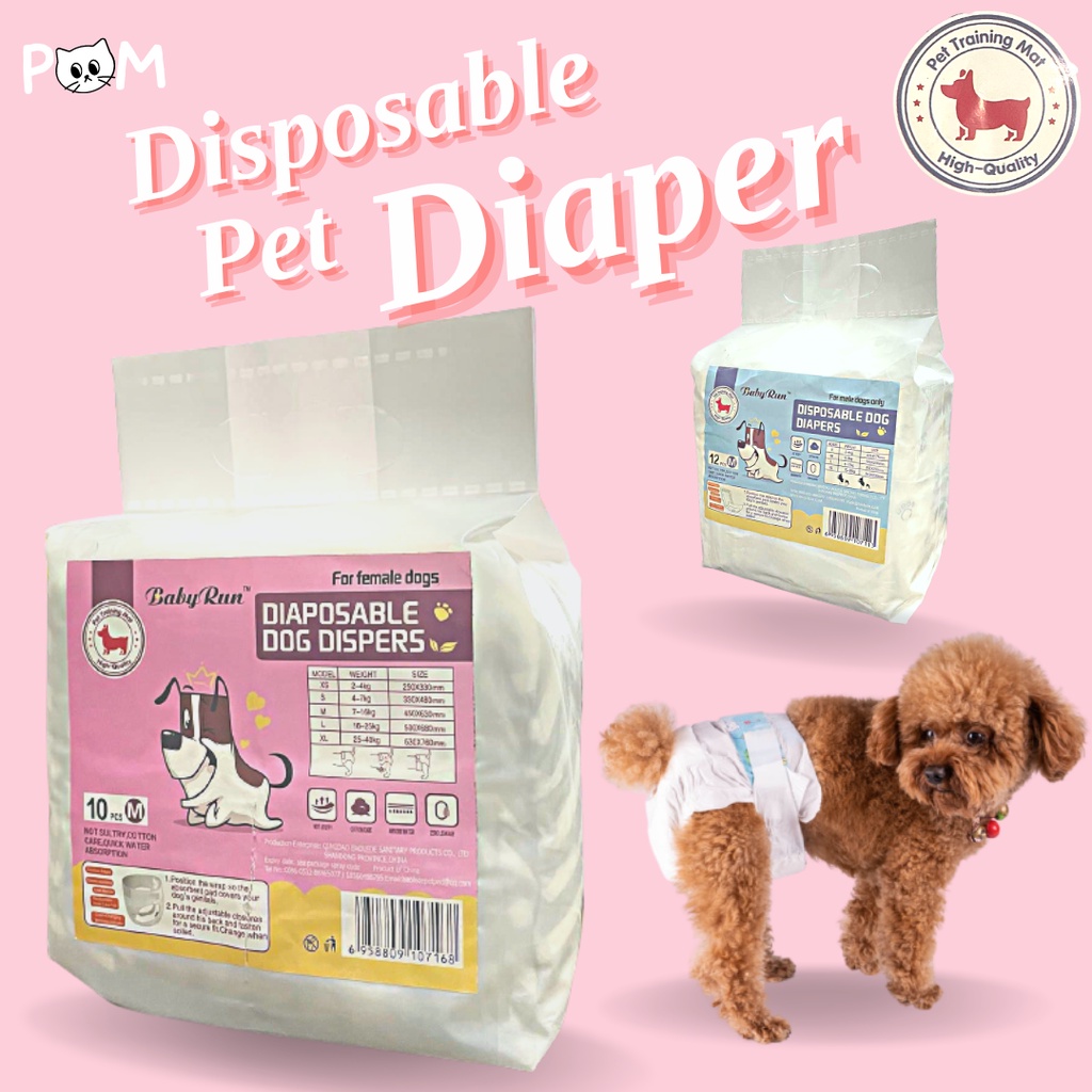 baby diapers for dogs