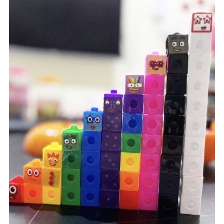 NumberBlocks Math STEM Linking Cubes 100 Pieces presyo ₱350