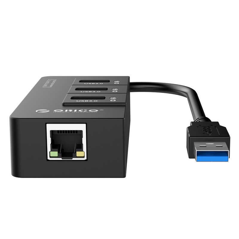 ORICO HR01U3 USB3.0 Hub with Gigabit LAN wired network